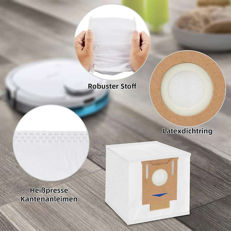 9 Pack Vacuum Dust Bag for Ecovacs Deebot T8 Aivi / T8 / N8 Pro Plus