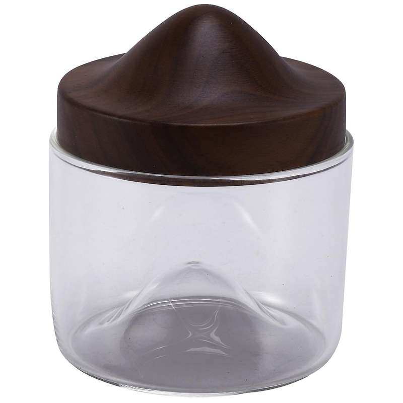 New Whiskey Small Glass Mountain Wooden Bottom Glass Walnut