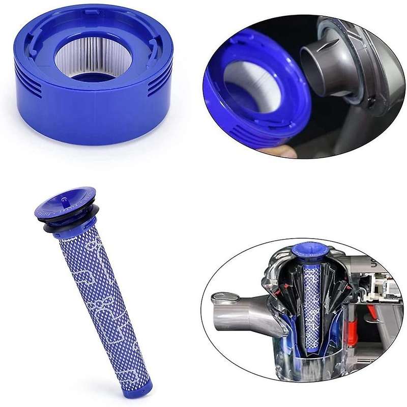 For Dyson V8 V7 Vacuum Cleaner Pre & Post Filter Kit 96566101