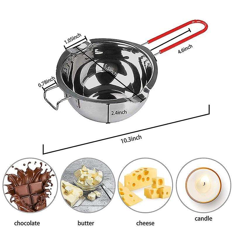 Double Boiler Melting Pot with Heat Resistant Handle,for Butter Candy
