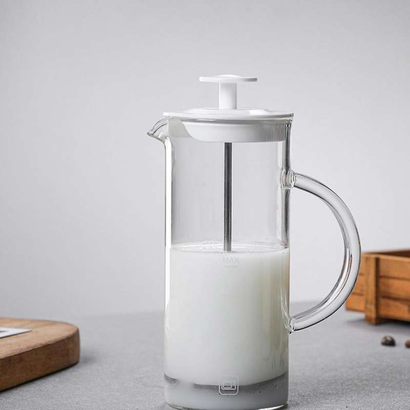 Milk Bubbling Machine Manual Milk Frother Pot Coffee Milk A