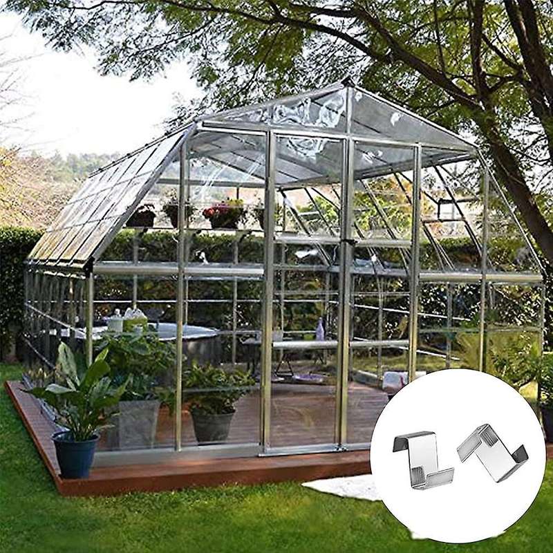 Greenhouse Clips for Glass,stainless Steel Greenhouse Glazing Clips