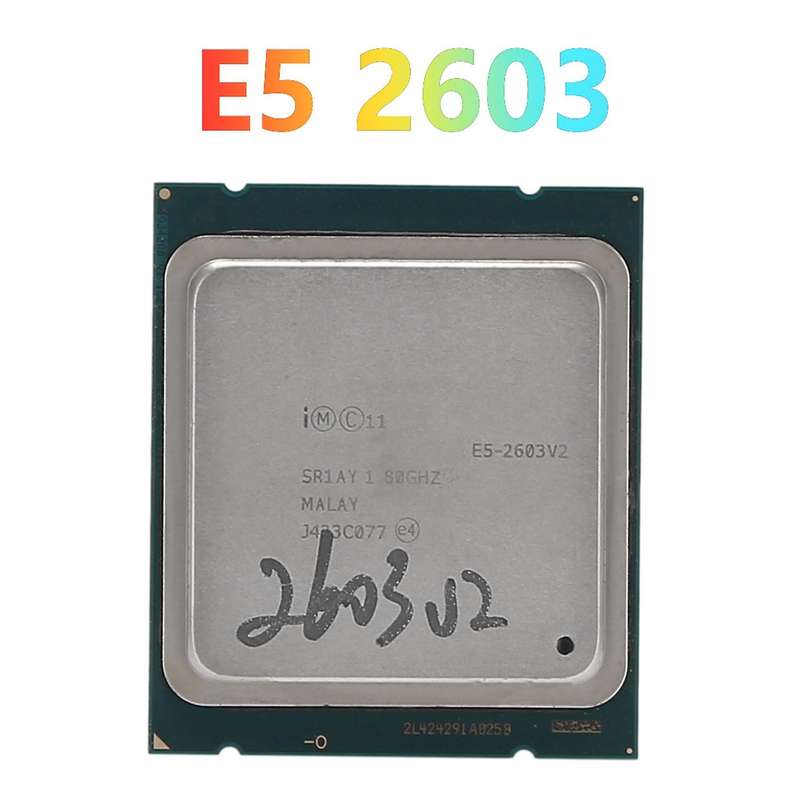 For Xeon E5 2603 V2 Lga2011 Pin Cpu for X79 Btc Mining Motherboard