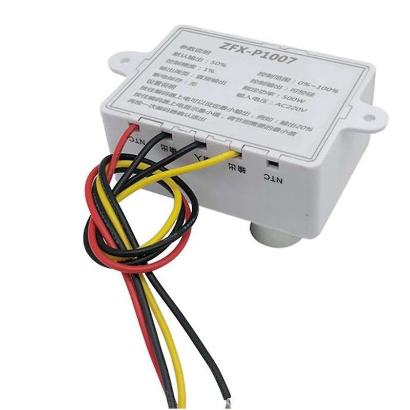 Zfx-p1007 Digital Display Speed Controller Waterproof 500w Ac 220v