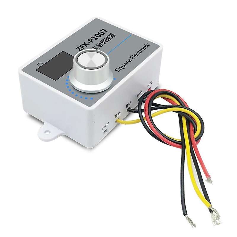 Zfx-p1007 Digital Display Speed Controller Waterproof 500w Ac 220v