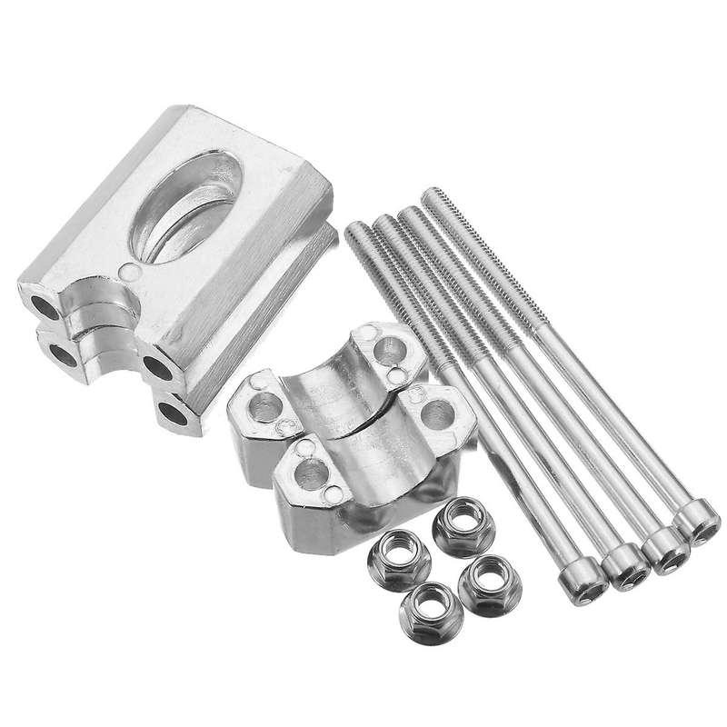 1 Pair Handlebar Clamp Riser Mount for 110cc 125cc Dirt Pit Bike Atv