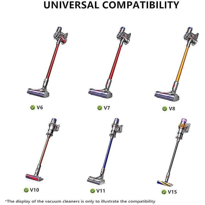 Groom Tools for Dyson V15 V11 V10 V8 Vacuum Cleaner, with Attachment