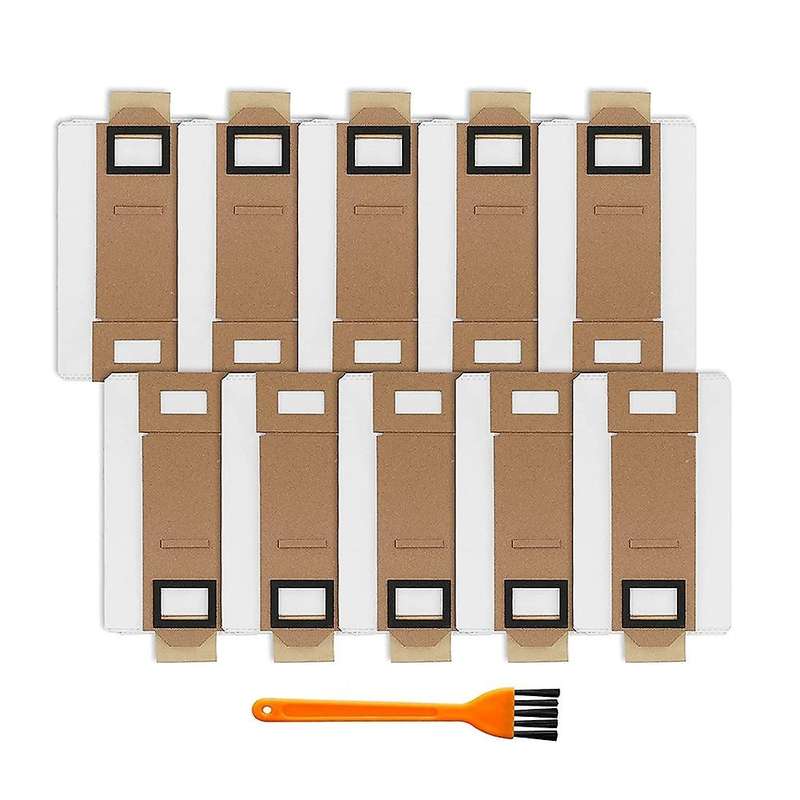 10 Pack Vacuum Bags Replacement for Roborock S7 T7s T7s Plus Dust Bag
