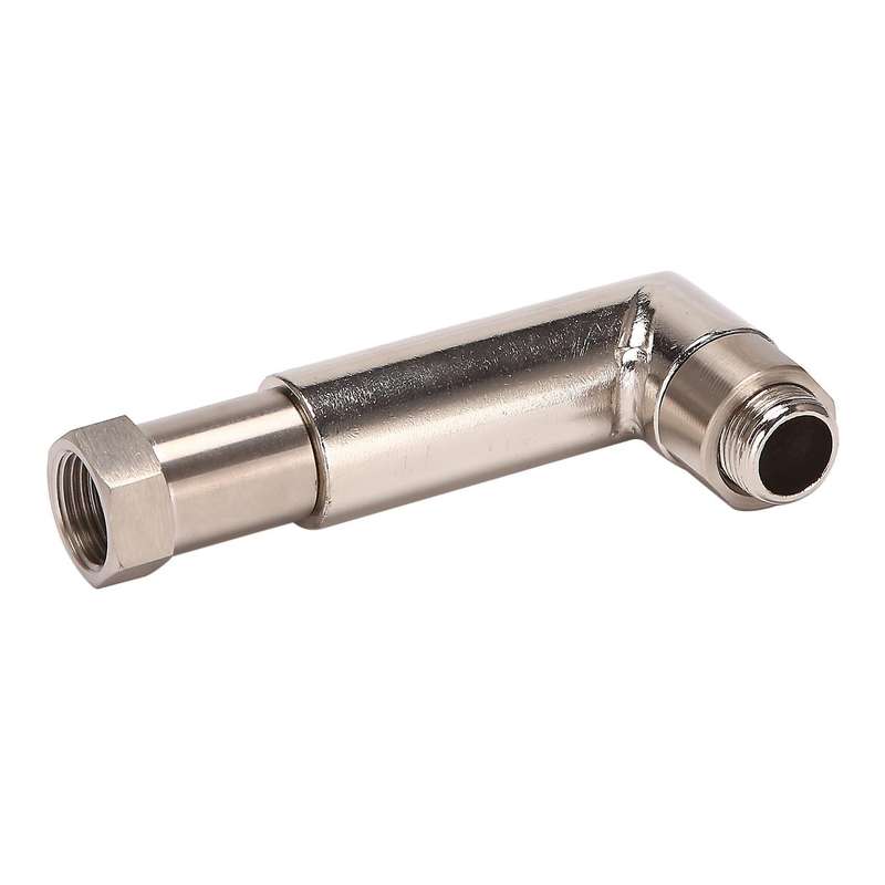 Universal M18 X 1.5 Oxygen O2 Sensor Spacer 90 Degree Bung Pipe Kit