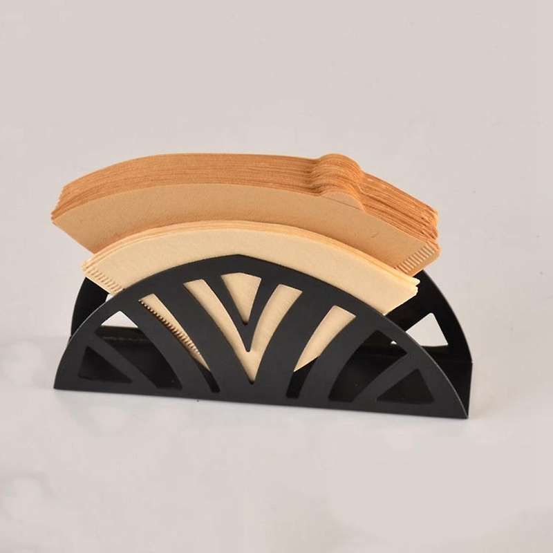 Hand Drip Coffee Filter Paper Holder V60 Cone Filter Paper Dust Proof