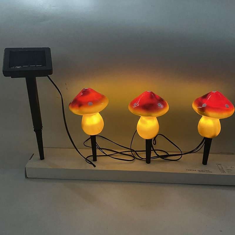 Outdoor Lighting Solar Mushroom Light for Garden Courtyard Decoration