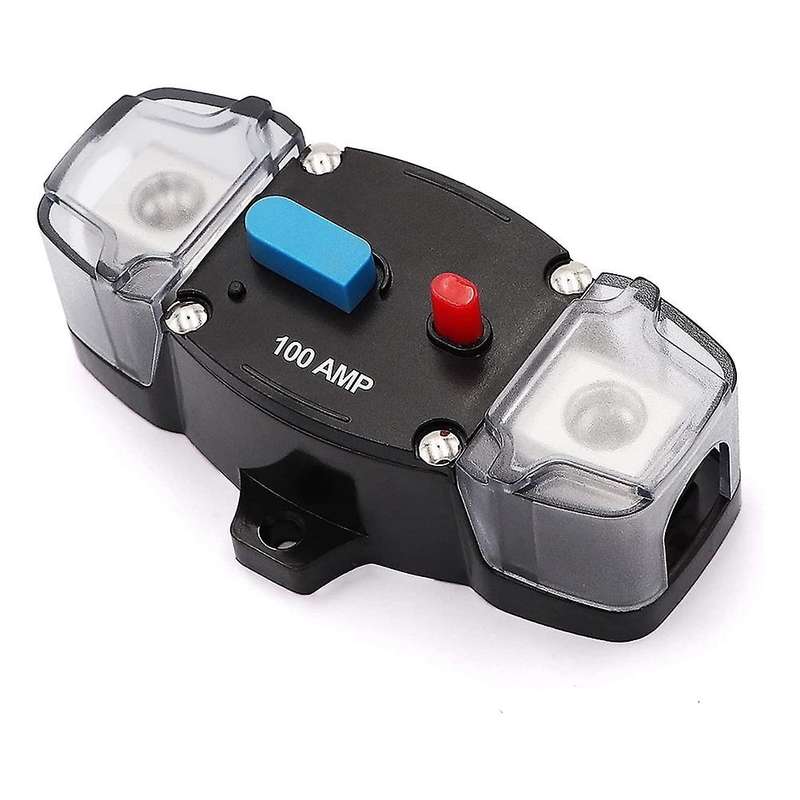 Circuit Breaker Manual Reset, Audio Inline Fuse Block Holders (100a)