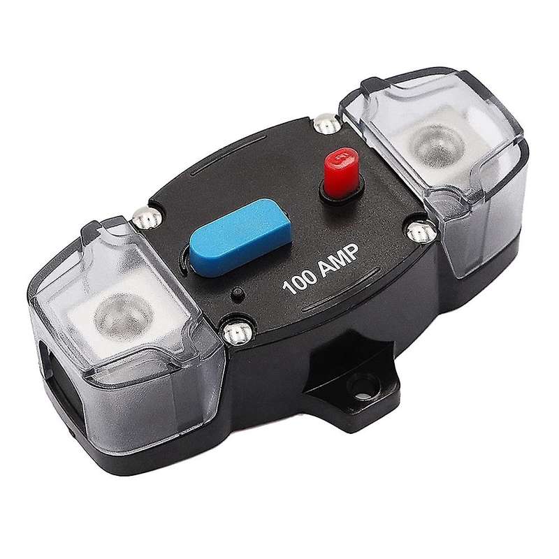 Circuit Breaker Manual Reset, Audio Inline Fuse Block Holders (100a)