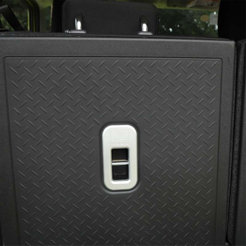 Car Safety Seat Fixing Buckle Trim Cover Stickers Silver
