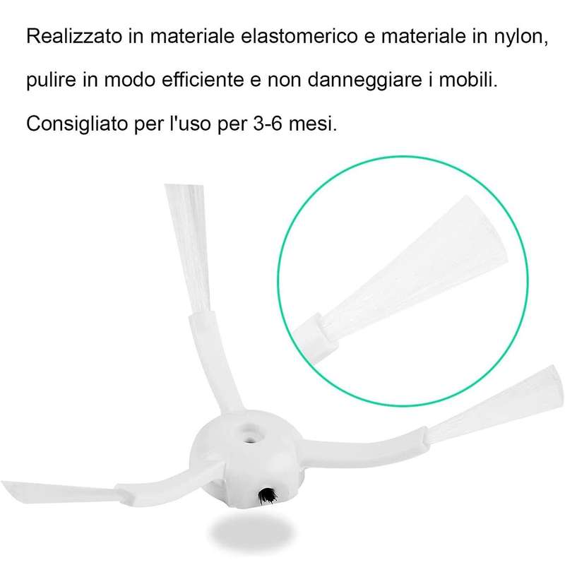 For Xiaomi Mi Robot Vacuum, S50 S51 Parts Brush for Vacuum Cleaner