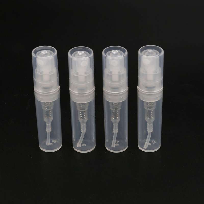 90pcs Clear 2ml Atomizer Plastic Bottle Spray Disposable Bottle