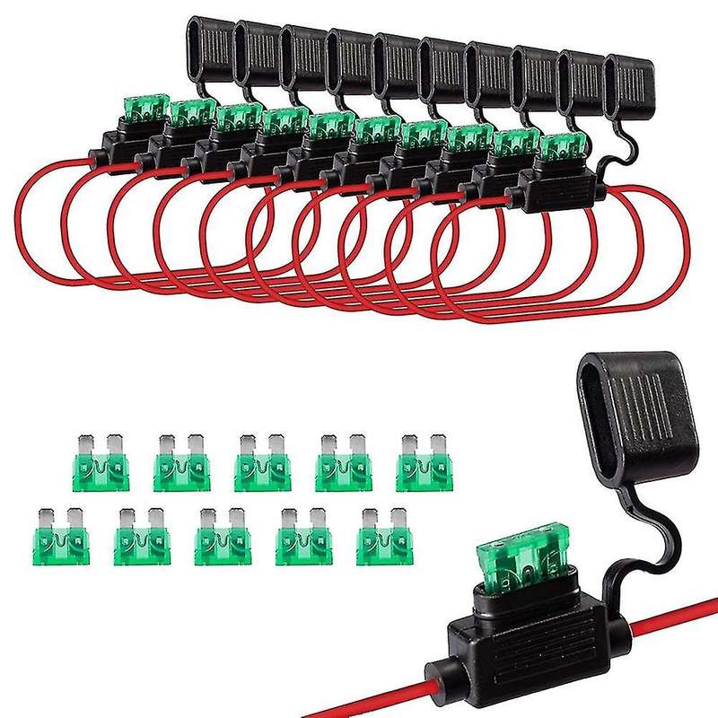 Fuse Adapter 12v-dc Atc/ato 12 Awg Inline Blade Fuse Holder