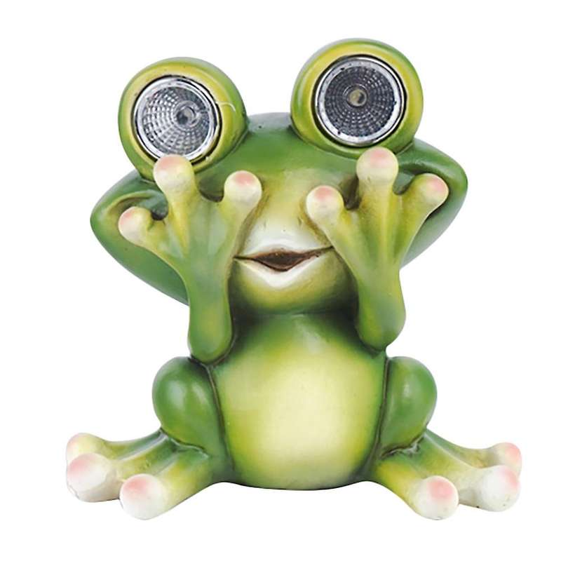 Garden Solar Lights Decor Frog Garden Lights for Walkway Pathway C