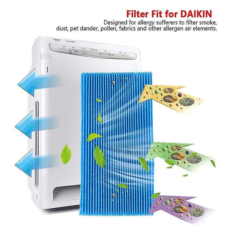 2 Layers Air Purifier Filter,reusable for Daikin Mc70kmv2 Mck57lmv2