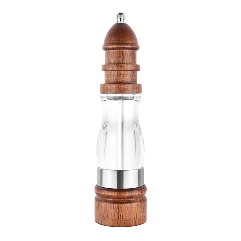 1pcs Wooden Salt and Pepper Grinder Set Adjustable Coarseness