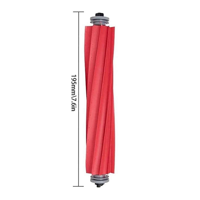 Rubber Main Roller Brush for Xiaomi Roborock G10 G10s S70 S75 S7max