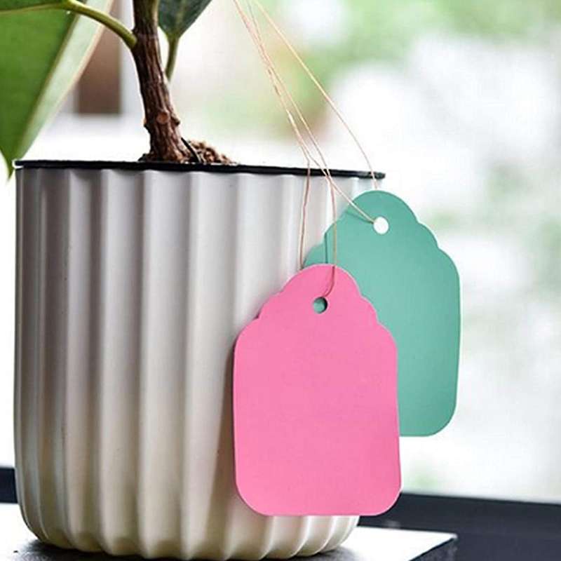 500pcs Waterproof Tags Plastic Marking Tags for Gardening Jewelry