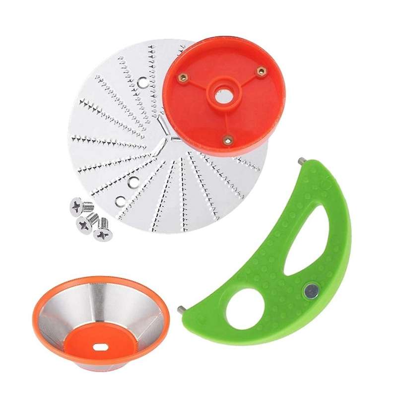 4 Pack Replacement Blade with Base Crescent Tool Filter Basket