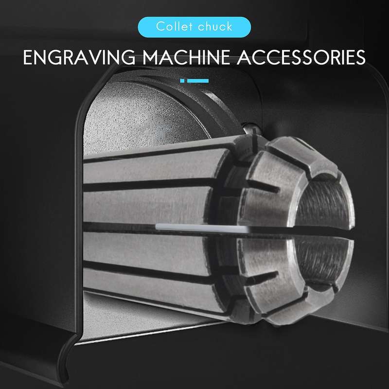 13pcs Er11 Chuck Cnc Spindle Er-11 Collet Lathe Tool Holder From 7mm