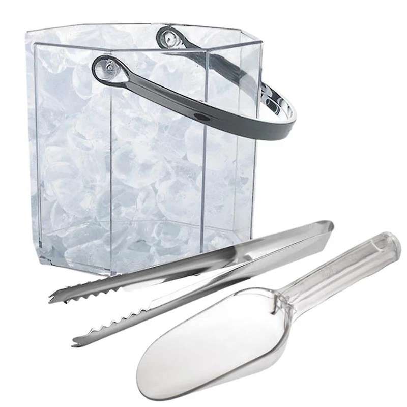 Ice Bucket with Ice Clip and Shovel Wine Bucket Ice Bottle Bucket