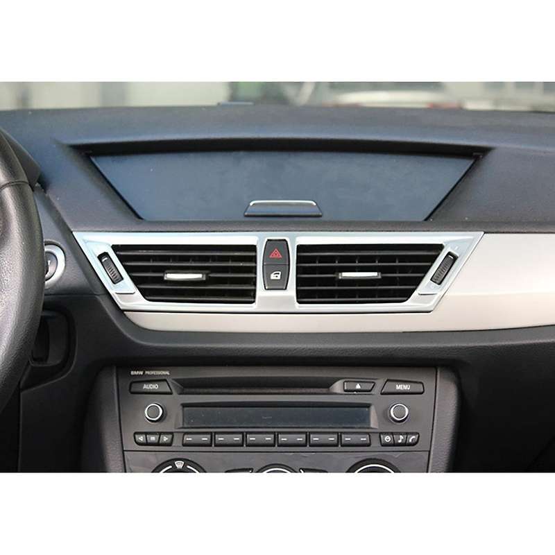 Car Central Control Air Outlet Frame Cover Trim For-bmw X1 2011-2015