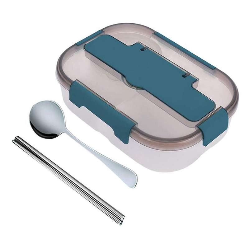 Compartment Lunch Box with Spoon Separated Meal Prep Containers