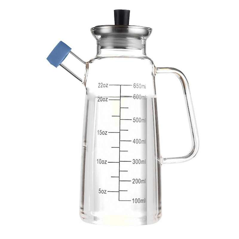 Heat-resistant Leak-proof Oil Bottle with Lid Vinegar Bottle A