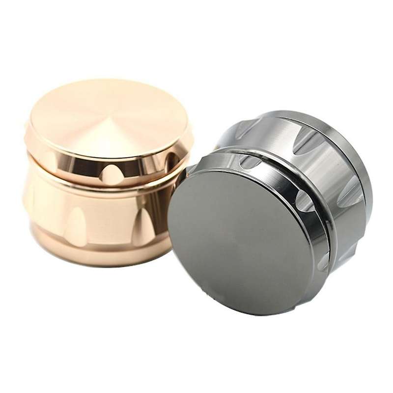 Spice Grinder 4 Layers Grinder 2.5 Inch, Spice Grinder(rose Gold)