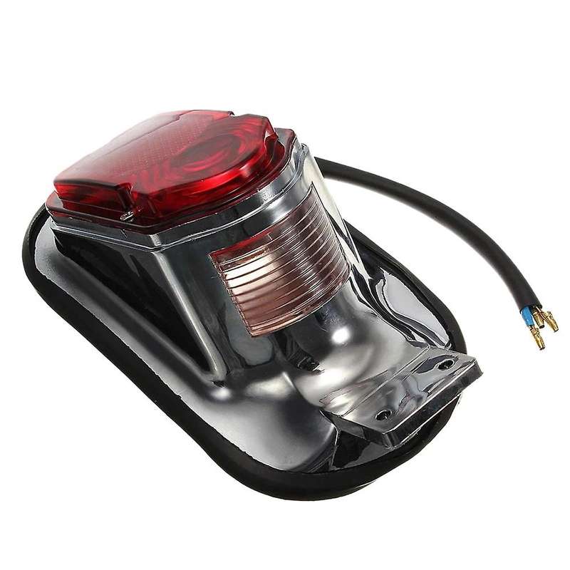 Universal Motorcycle Tail Light Bulb Mount Plate for Choppers