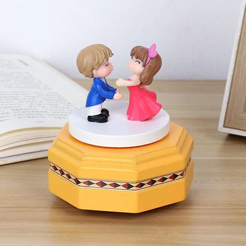 Wooden Music Box for Girlfriends and Children's Birthday Gifts, A