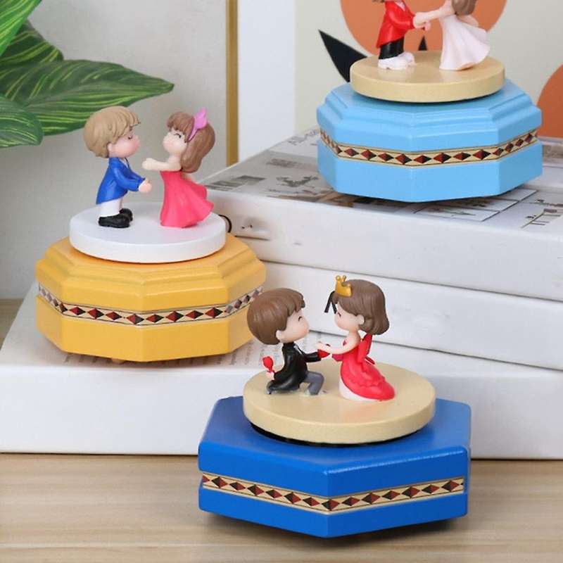 Wooden Music Box for Girlfriends and Children's Birthday Gifts, A