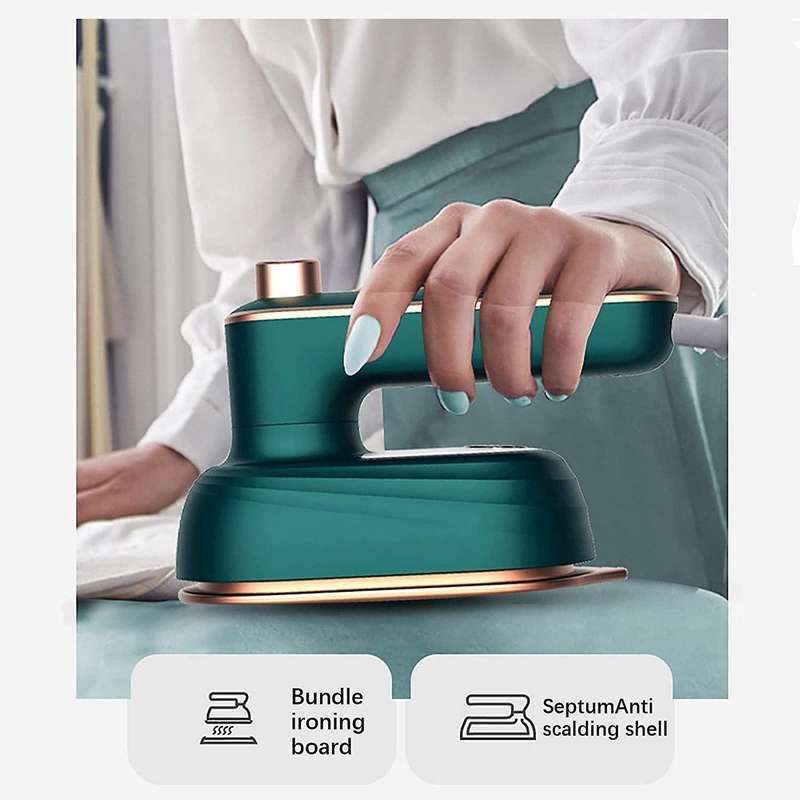 Travel Steamer Iron for Clothes Portable Folding Handheld Eu Plug