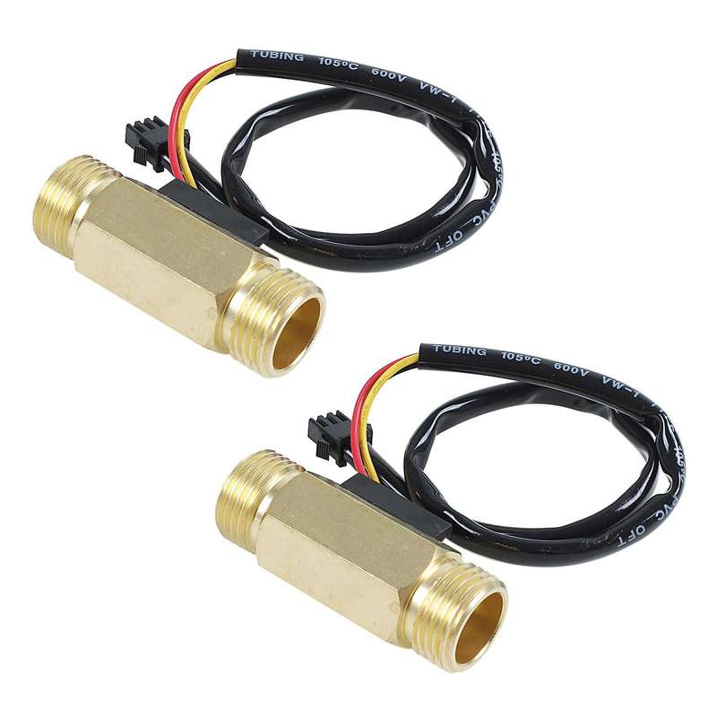 1/2pt Water Flow Sensor Switch Control Meter Flowmeter 1.5-30l/min