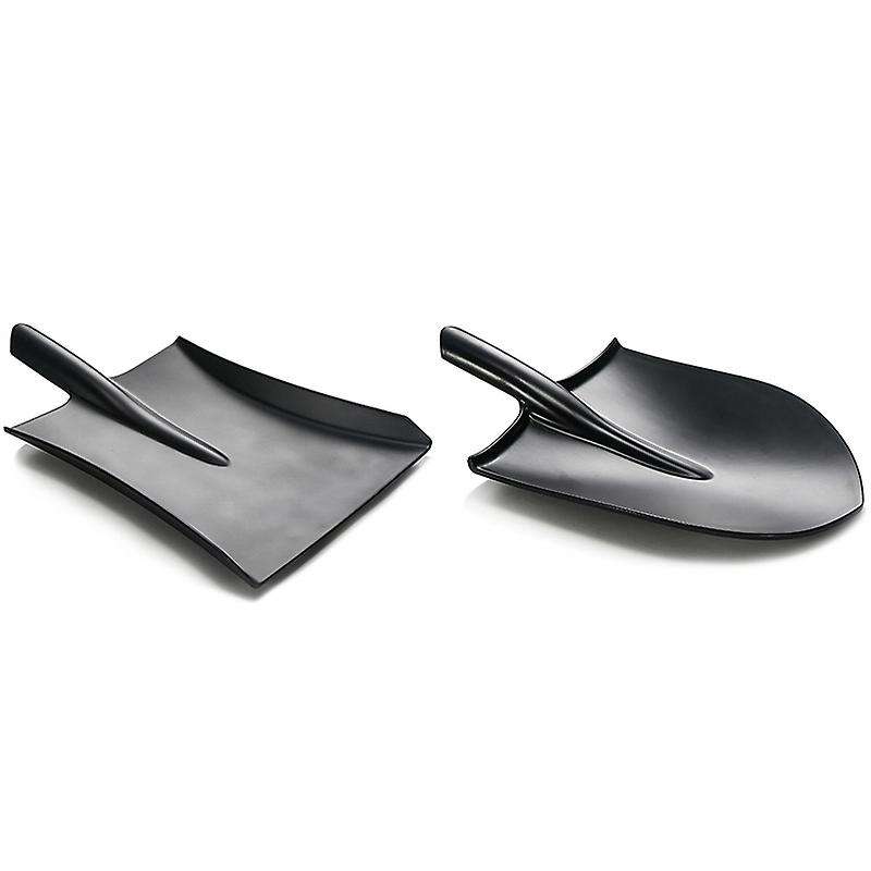 Creative Hot Pot Side Plates Shovel Plate Pan Serving Dishes 1pcs-b