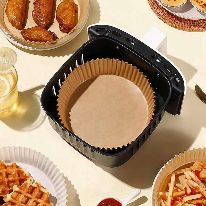 6.3inch Air Fryer Paper Liner for 3-5qt Air Fryer, 210 Pcs Paper