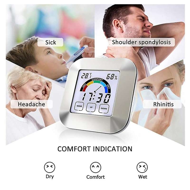 Thermometer Hygrometer Temperature and Humidity Monitor