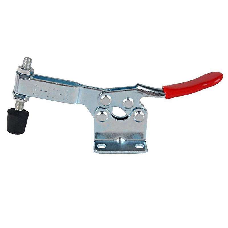 4pcs Hand Tool Toggle Clamp 201b Antislip Red Horizontal Clamp