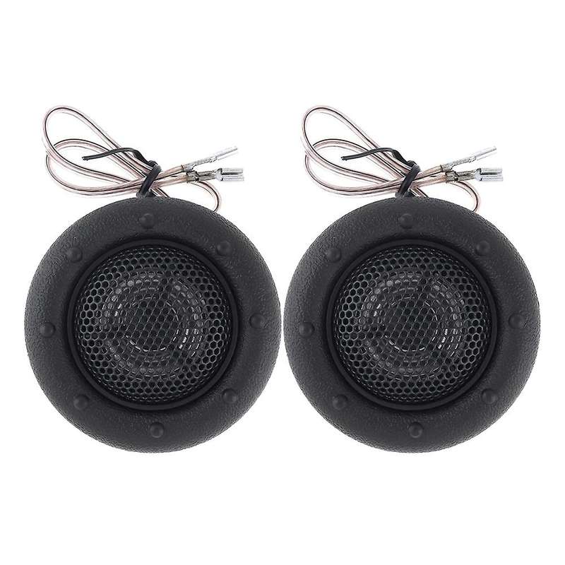 2pcs Universal High Efficiency Mini Half-dome Car Tweeter Speakers
