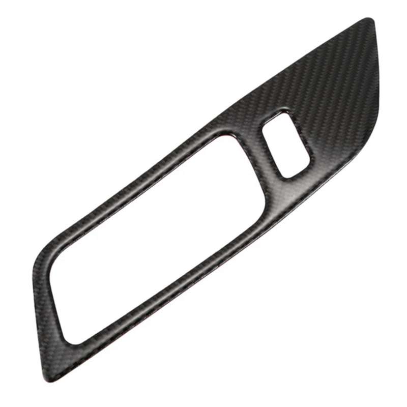 4pcs Car Carbon Fiber Interior Door Handle Bowl Sticker