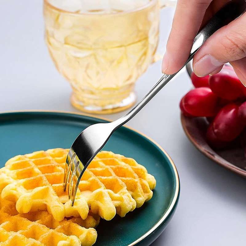 Dessert Forks Set Of 12, 5.5inches, Fruit Salad Forks for Party