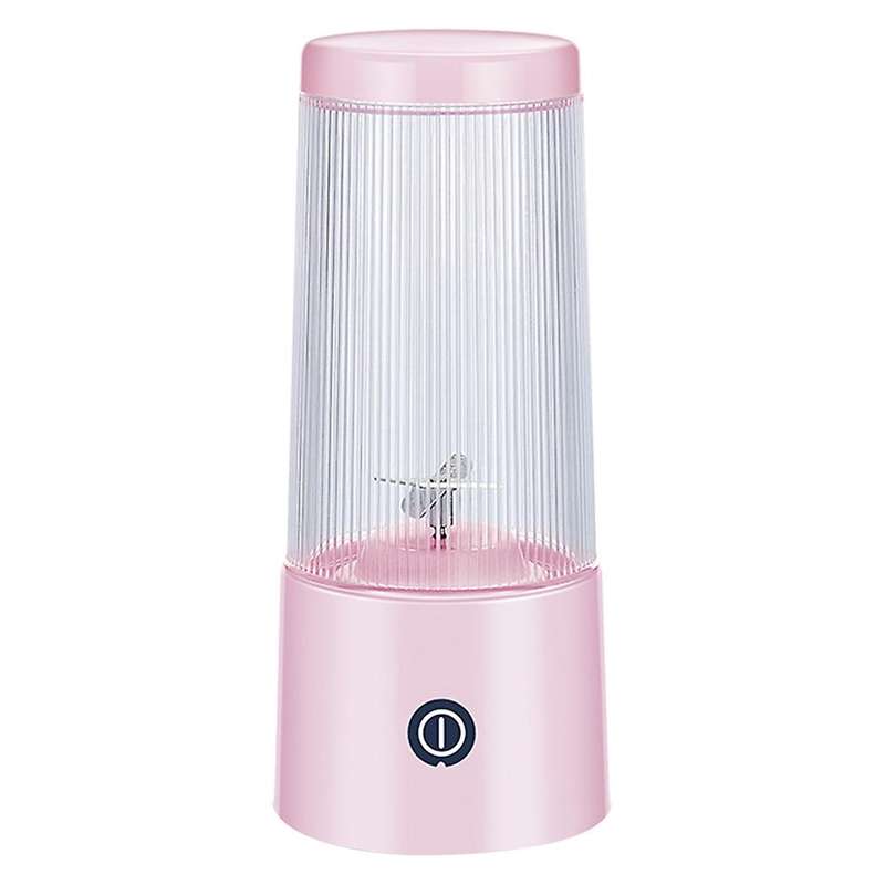 Portable Blender, Usb Mixer with 6 Blades,personal Size Cup (pink)