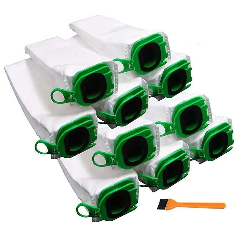 10 Pieces Dust Bags for Kobold Vb100 Cordless Vacuum Cleaner