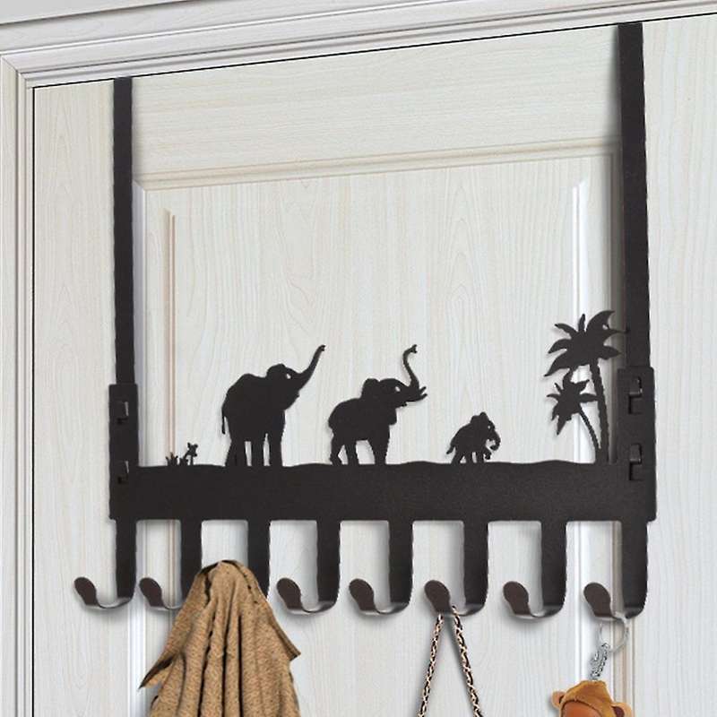 Over The Door Towel Racks for Bathroom,black Door Hanger Hook