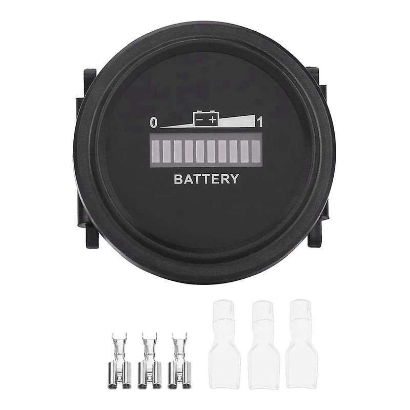 12v/24v/36v/48v/72v Led Digital Battery Indicator for Go-lf Ca-rt