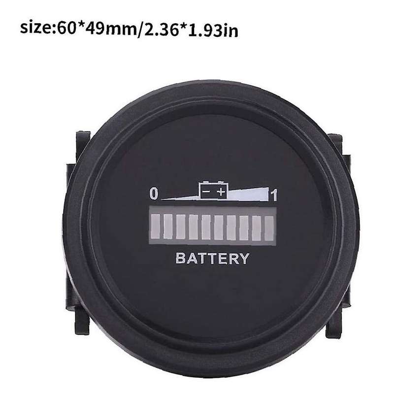 12v/24v/36v/48v/72v Led Digital Battery Indicator for Go-lf Ca-rt